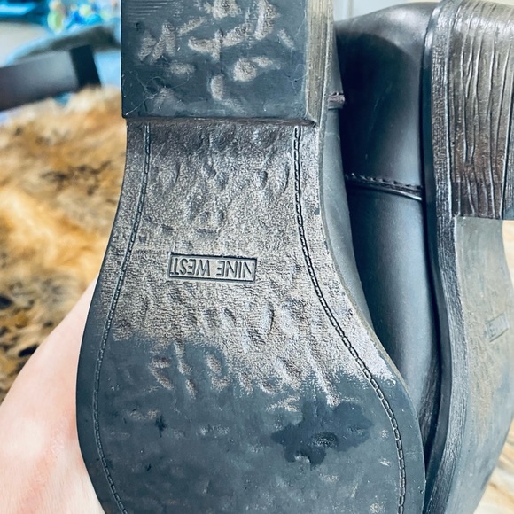 NINE WEST COWBOY BOOTS/BOOTIES - Picture 7 of 8